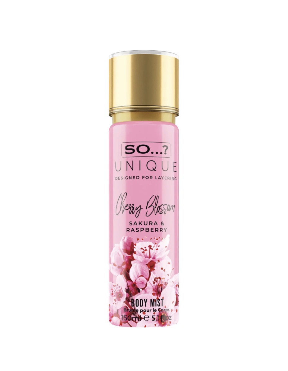 SO…? Unique Cherry Blossom Body Mist – 150 ml