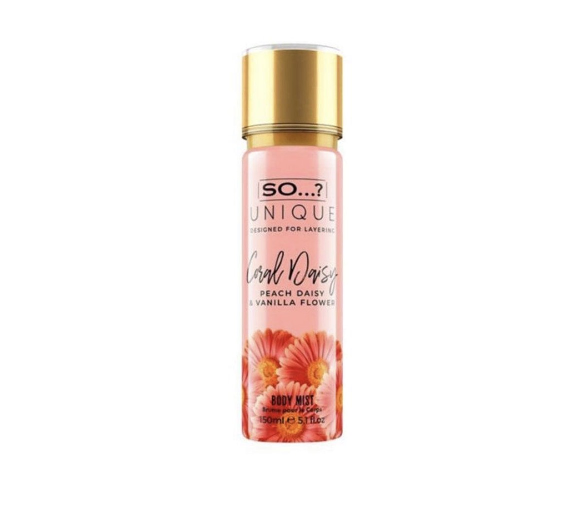 So…? Unique Coral Daisy Body Mist – 150 ml