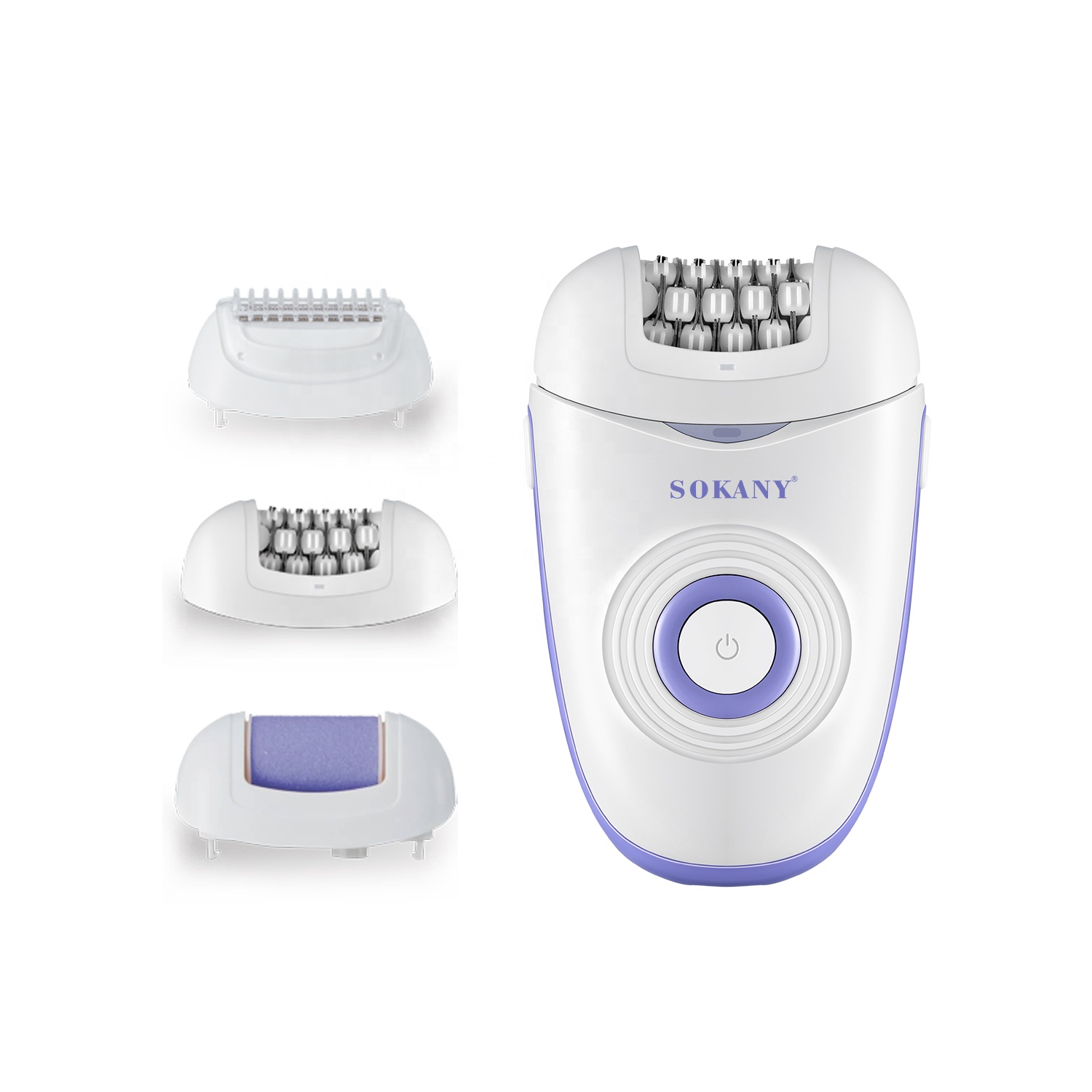 SOKANY 17003 Epilator 3 në 1 për Heqjen e Qimeve