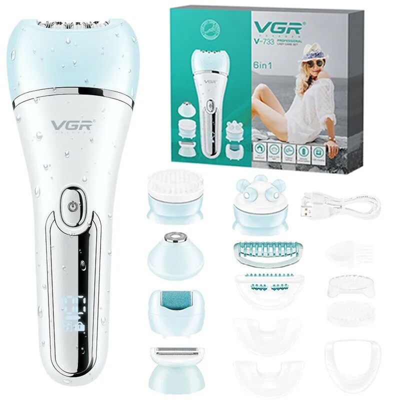VGR V-733 6 në 1 – Epilator Multifunksional