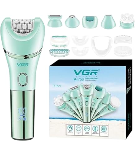 VGR V-756 7 në 1 – Epilator Multifunksional për Kujdesin e Trupit