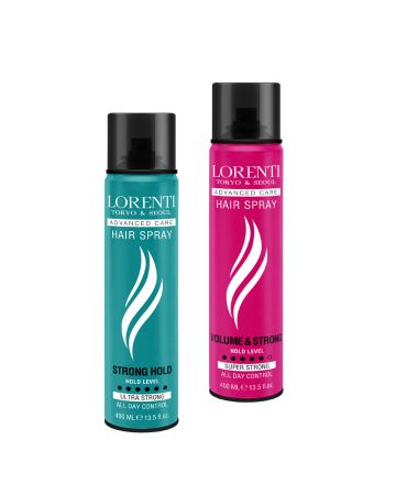 Lorenti Advanced Care Hair Spray – Strong Hold & Volume