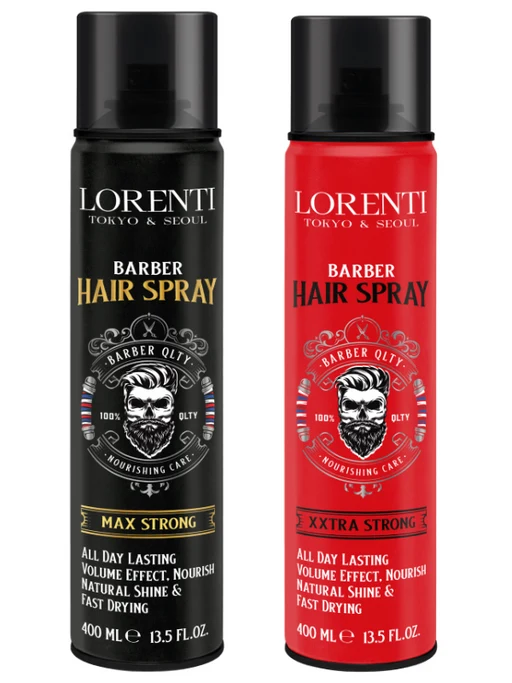Lorenti Barber Hair Spray – Fiksim i Fortë