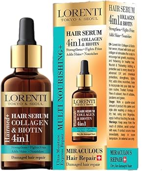 Lorenti Tokyo & Seoul Hair Serum Collagen & Biotin 4in1