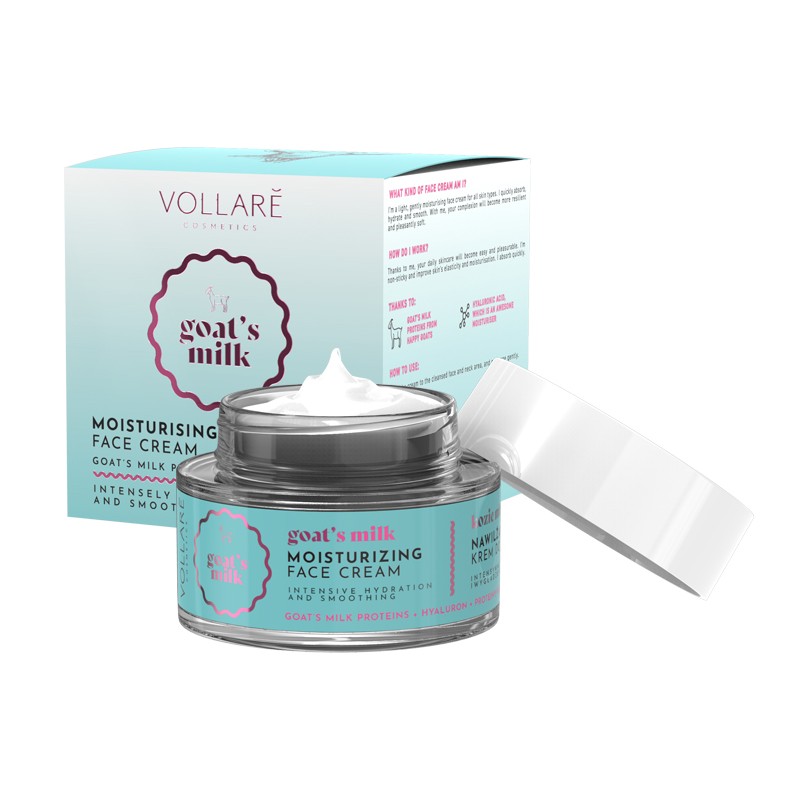 VOLLARÉ Goat’s Milk Moisturising Face Cream