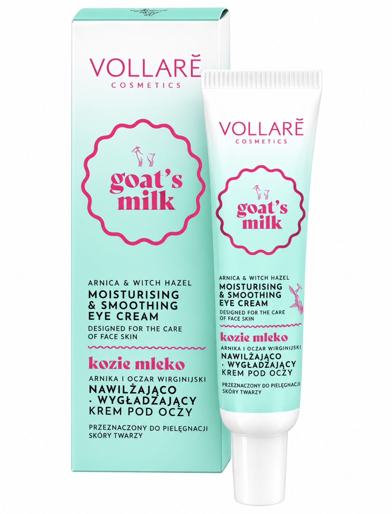 VOLLARÉ Goat’s Milk Moisturising & Smoothing Eye Cream