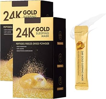 KORMESIC 24K Gold Sleeping Mask – Peptides