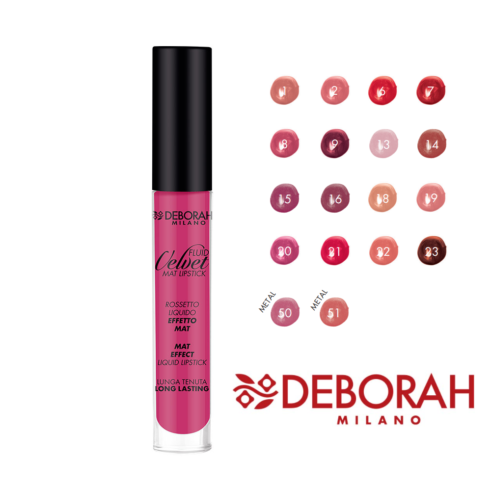 Deborah Milano Fluid Velvet Mat Lipstick