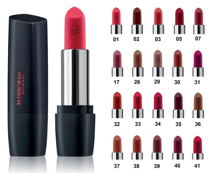 Deborah Milano Red Mat Lipstick