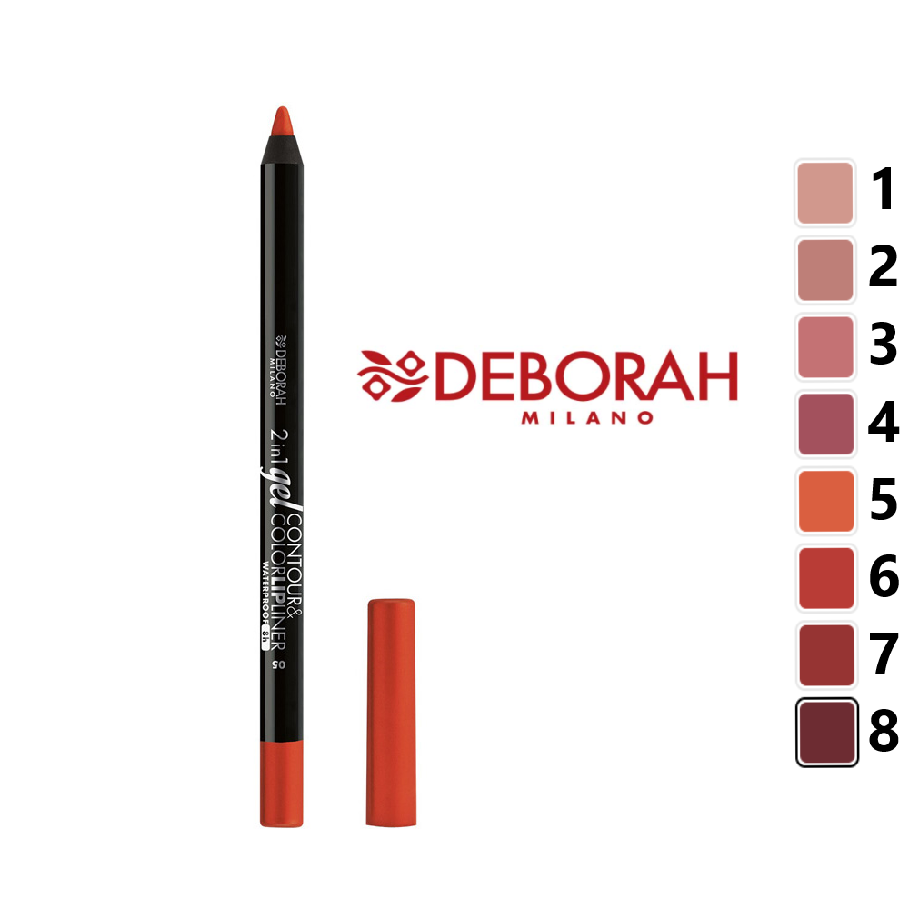 Deborah Milano 2 in 1 Gel Contour & Lip Liner