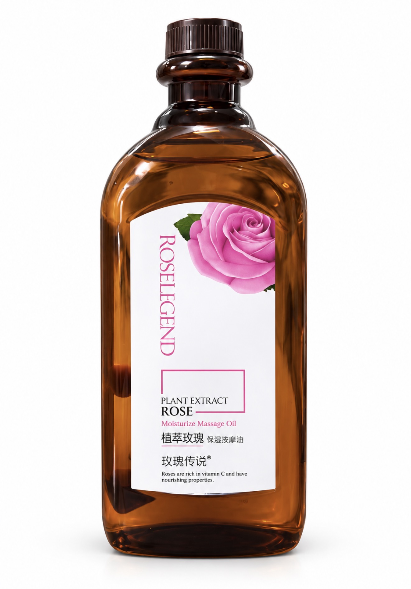 Roselegend Plant Extract Rose – Vaj Masazhi 500 ml