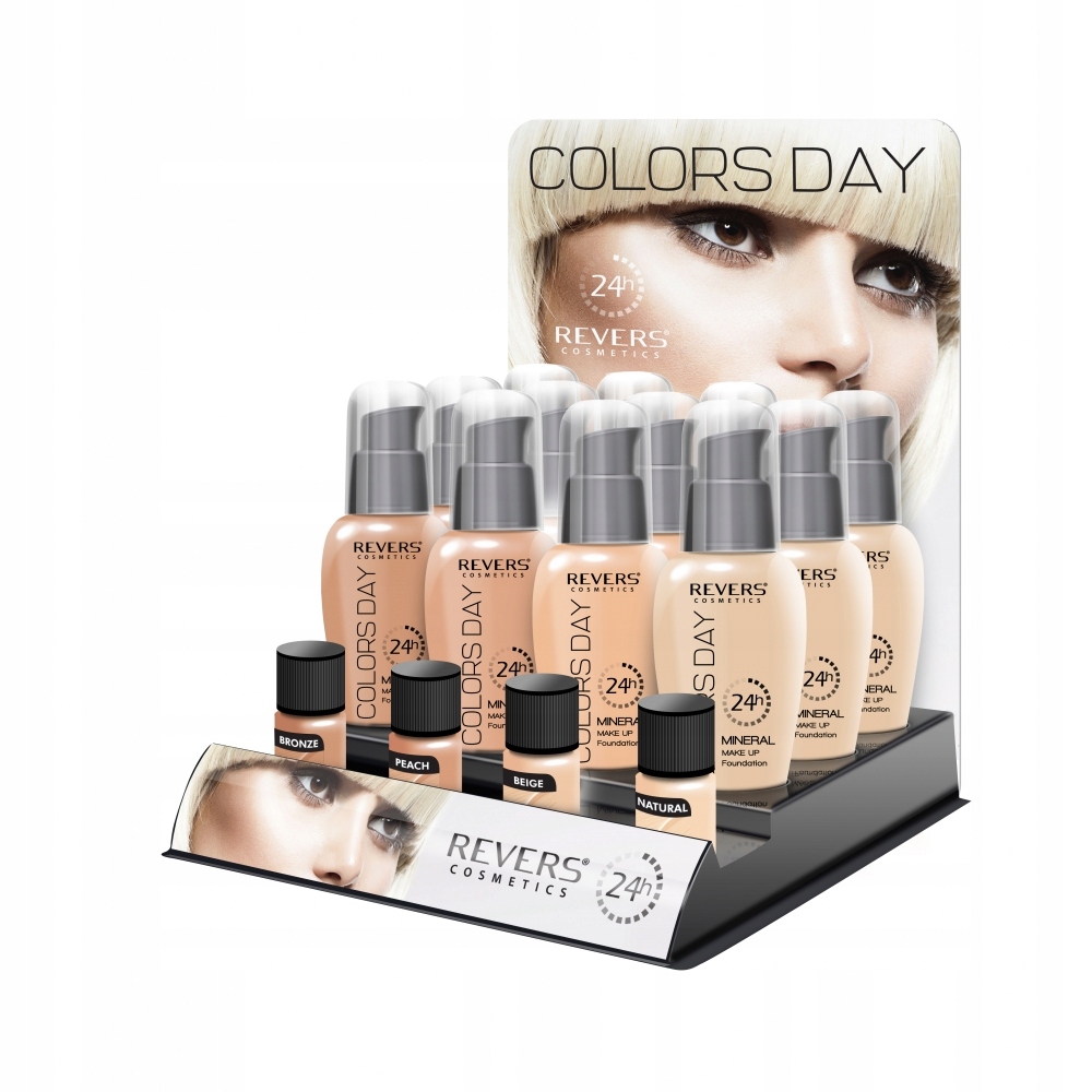 Revers Cosmetics Colors Day 24H Mineral Make-Up Foundation – Fondatinë